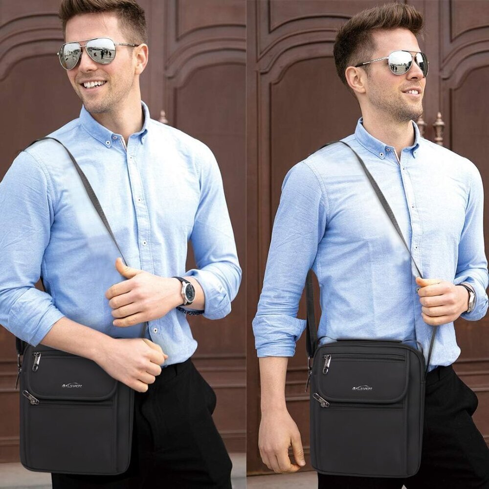 Adjustable Strap Messenger Bag Multi-Functional W… - image 7